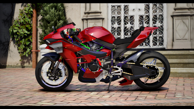 Kawaski Ninja H2 Machino Super Charged Edition | Debadged