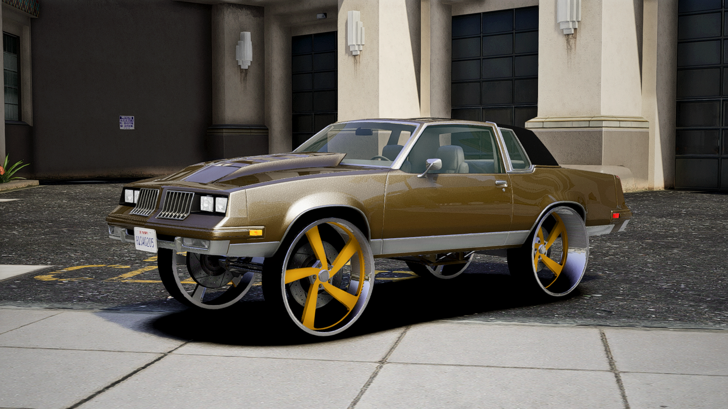 Oldsmobile Cutty Donk | Debadged | Donk