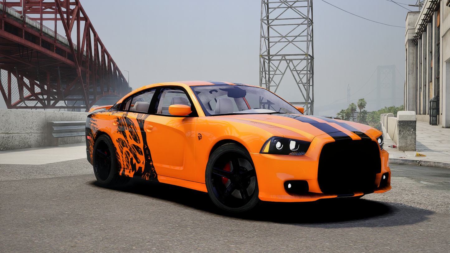 Dodge Charger Custom Livery 2012