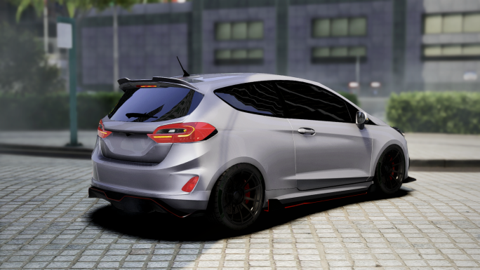 Ford Fiesta MK 8 EMR | Debadged