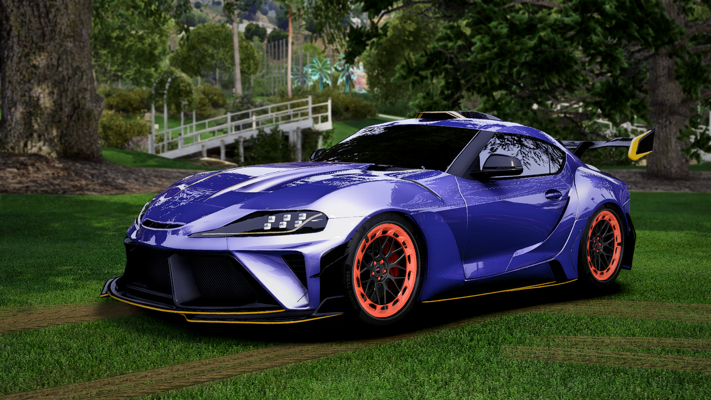 Toyota Supra Robot Craftsman | Debadged