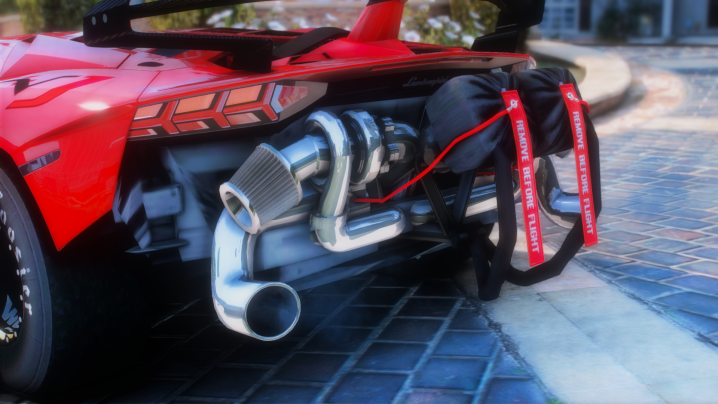 Lamborghini SVJ Twin Turbo Drag