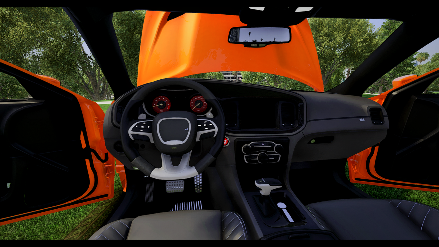 Dodge Charger Hellcat SRT Liberty Walk | Debadged