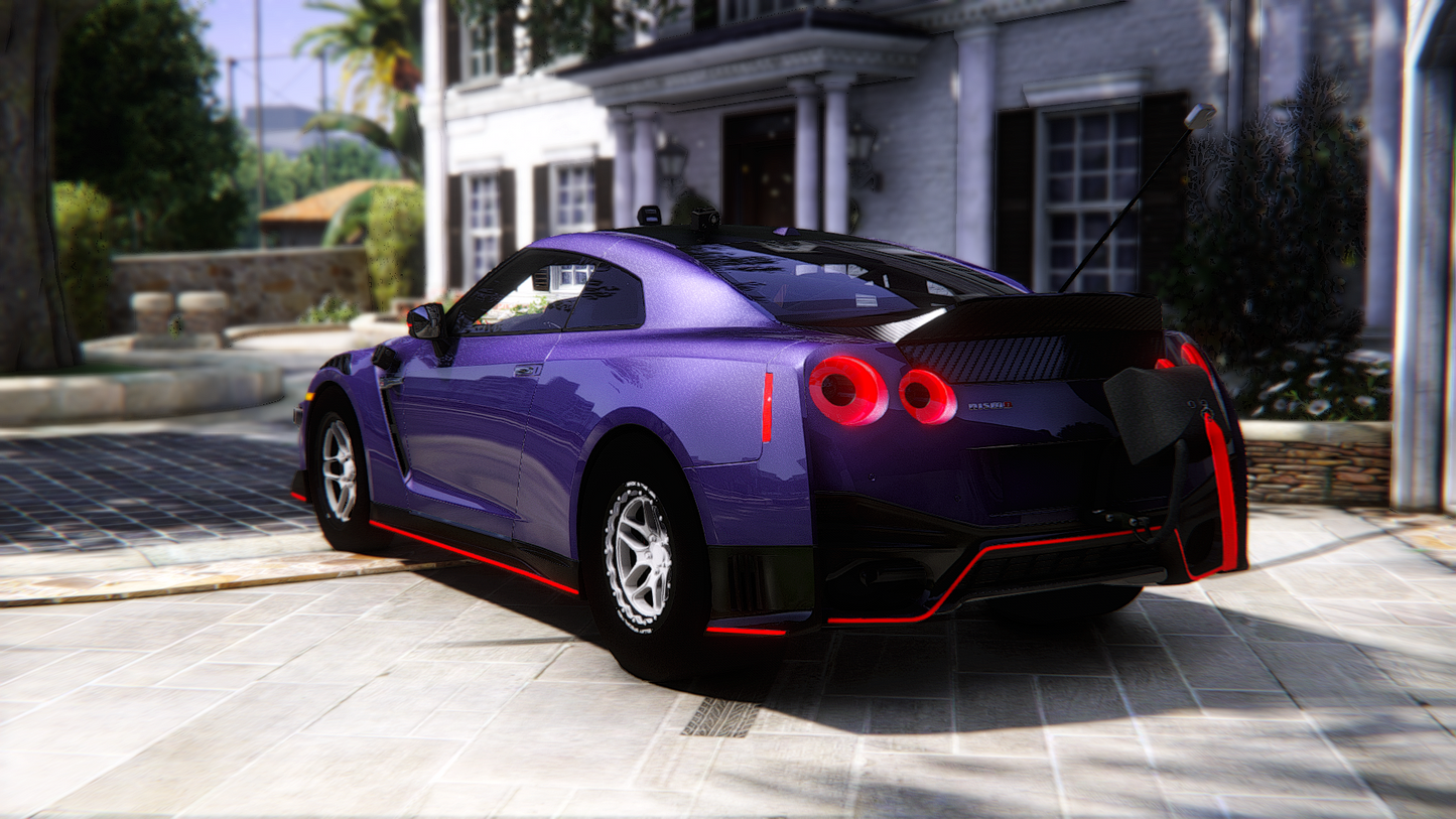 Nissan GTR R35 Nismo Turbo Charged Drag Customs