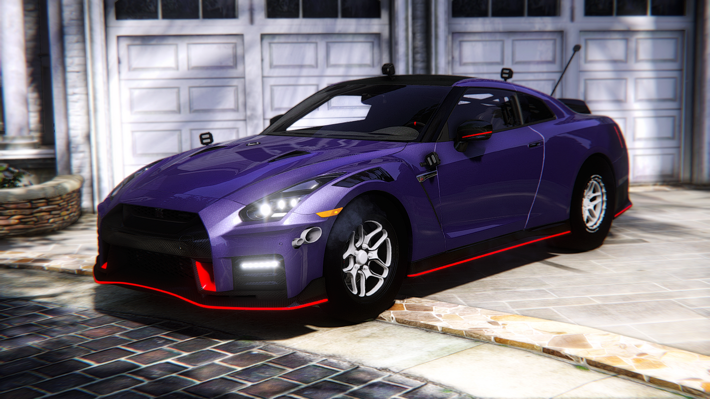 Nissan GTR R35 Nismo Turbo Charged Drag Customs