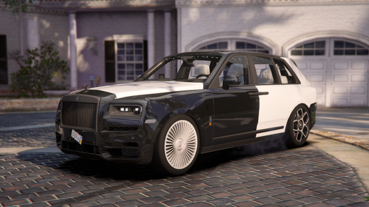 Rolls Royce Cullinan 2 Colors Mixed with Charger Swapped