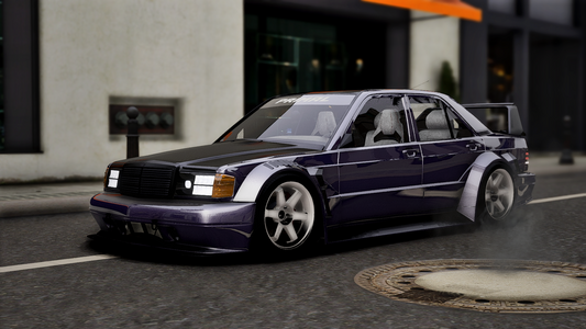 Mercedes-Benz 190E 2.5-16 Evo II 1990 | Debadged