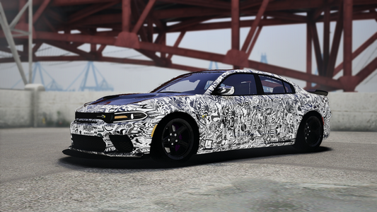 Dodge Charger Custom Comics | Livery
