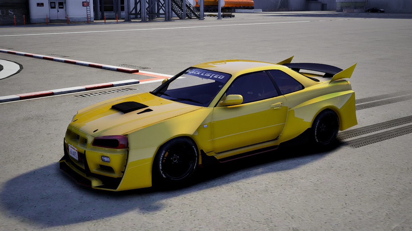 Nissan R34 Hardcore Edition | Debadged