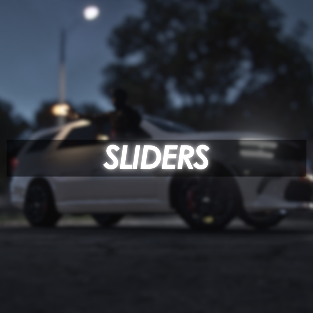 Sliders