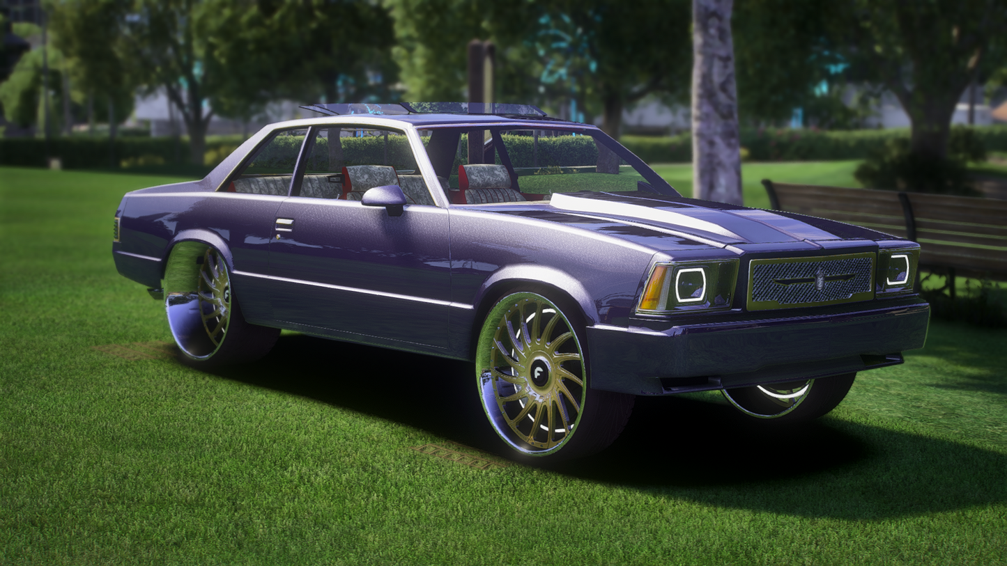 Chevy Malibu SS on Forgiatos 1981