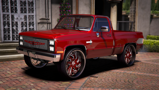 Chevy C10 Silverado on Rucci Forged Wheels 1986