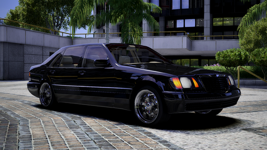 1994 S600 Slab On Davin Spreewheels | Debadged