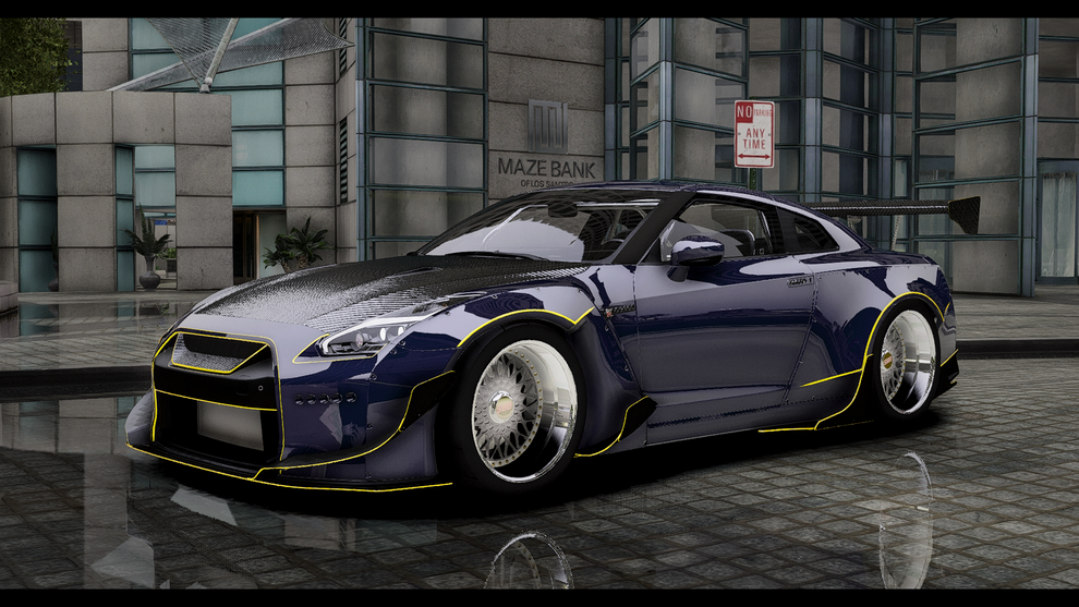2020 Nissan GTR R35 T-Spec Rocket Bunny Pandem – Capos FiveM Shop ...