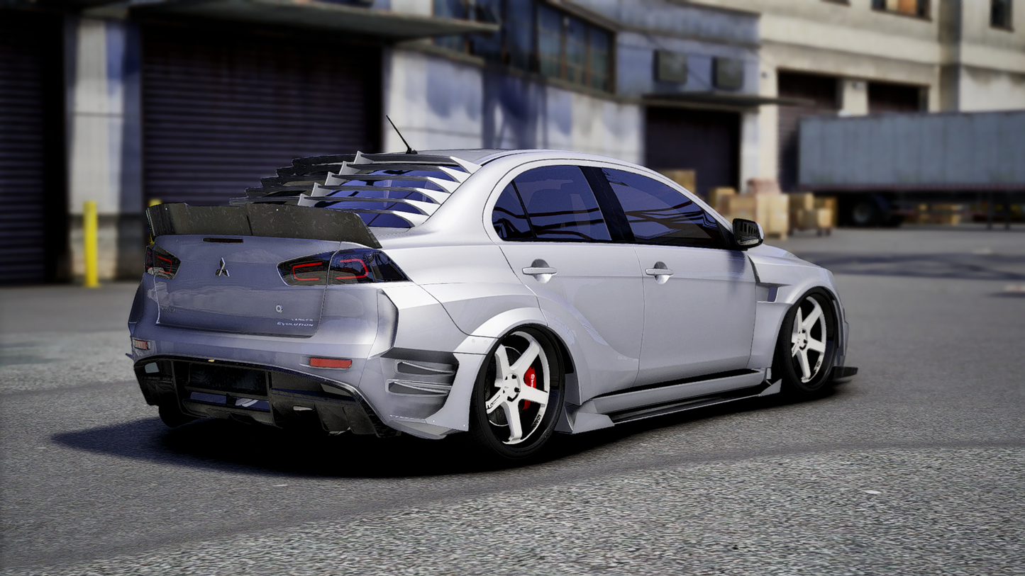 Mitsubishi Lancer Evo X Widebody Concept