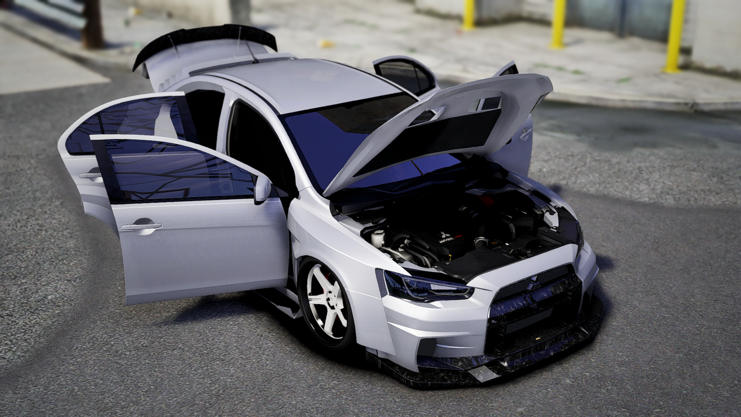 Mitsubishi Lancer Evo X Widebody Concept