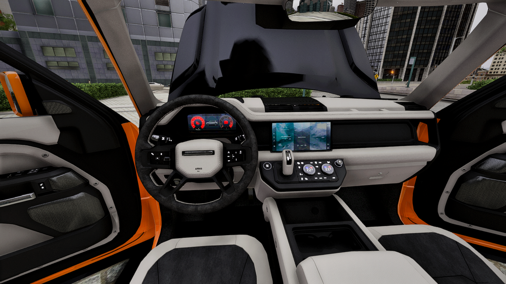 Fivem Land Rover Defender Land Rover Defender 110 Venuum Debadged | FiveM Luxury SUV Mod – Capos ...