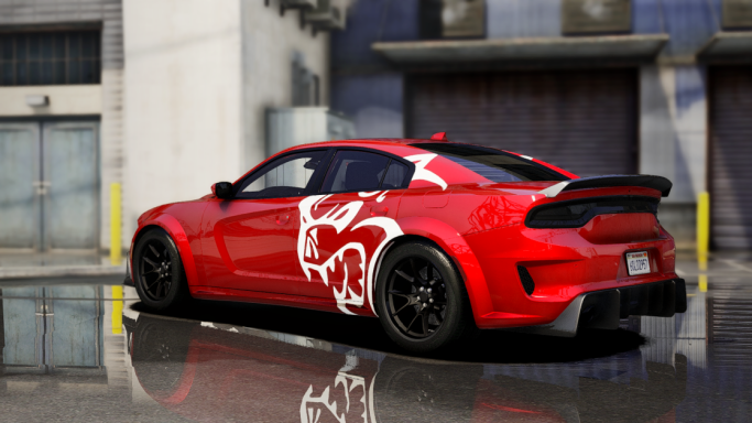 Dodge Ghoul Charger 2024 | Debadged | Livery