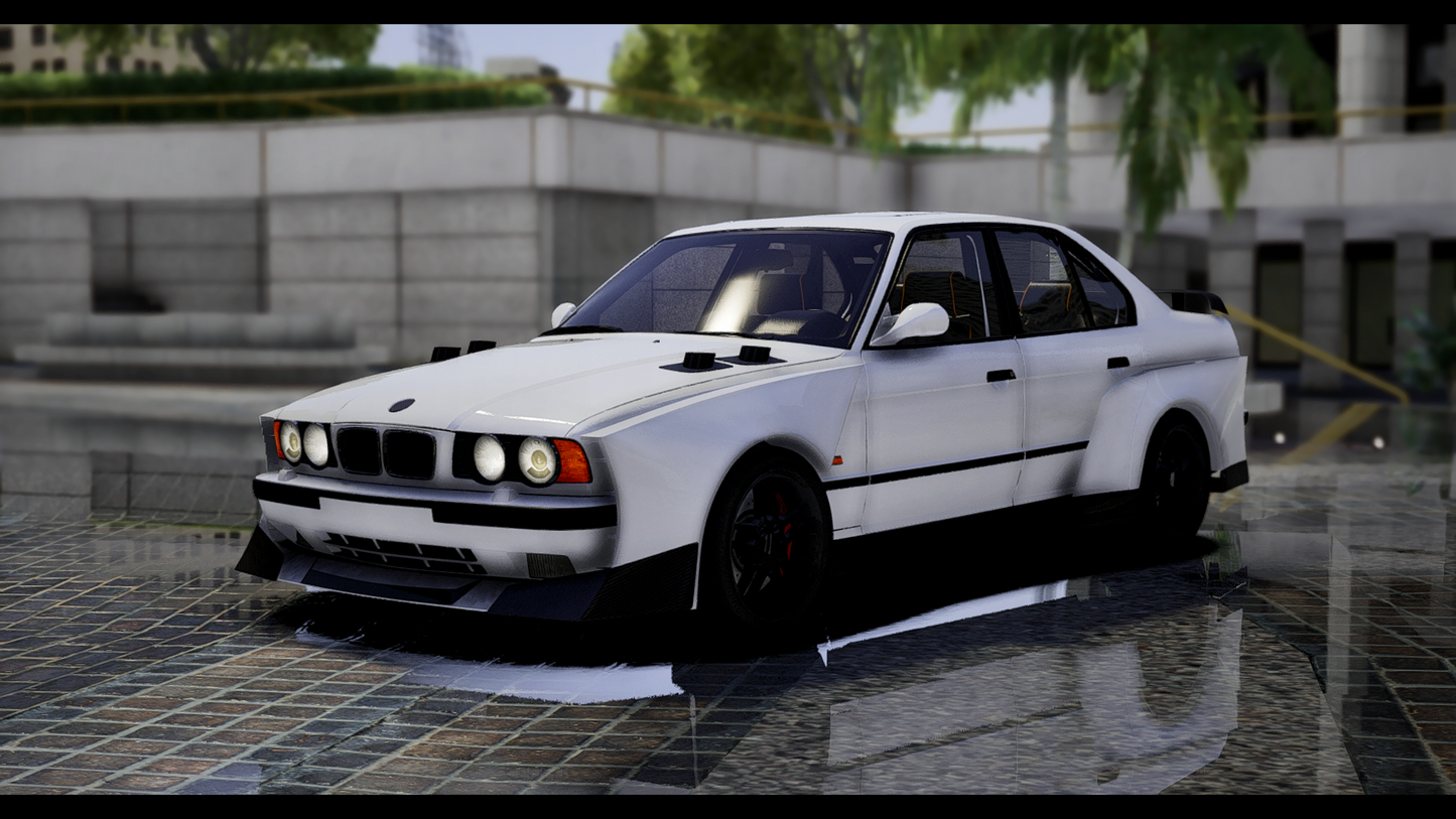 BMW M5 E34 Hycade Edition | Debadged