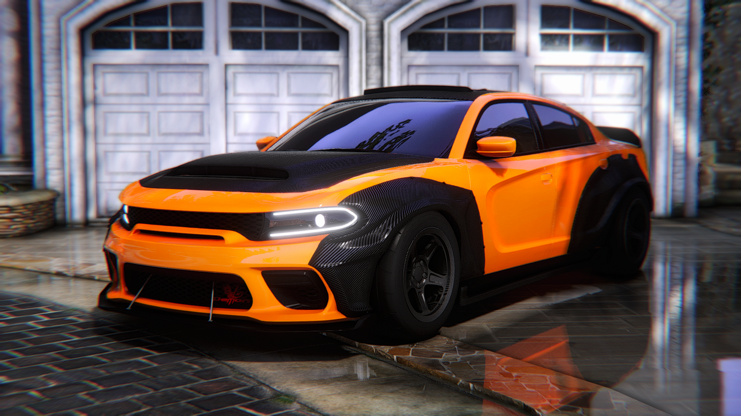 Dodge Charger Demon Carbon Body Widebody 2021