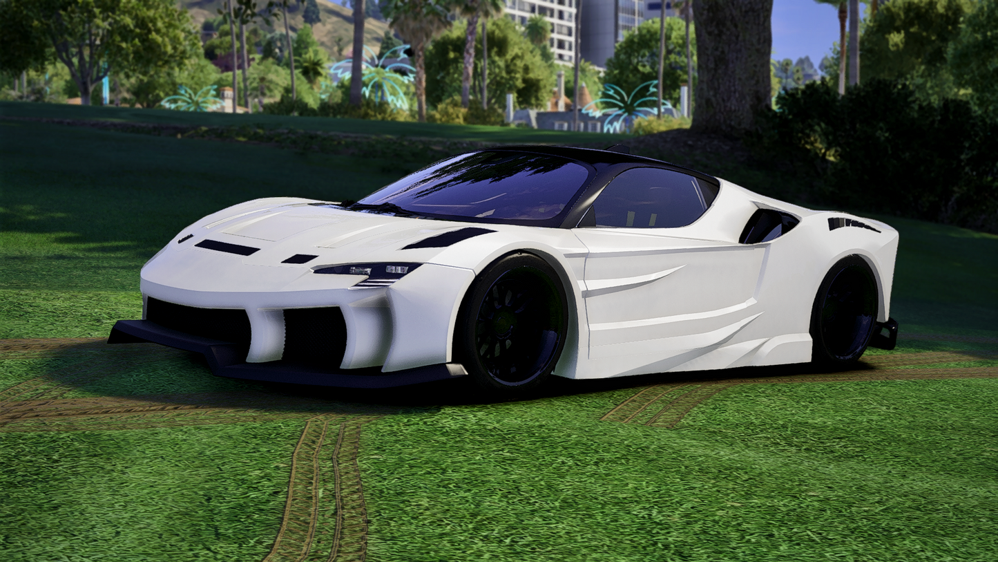 Ferarri SF90 Abflug | Debadged
