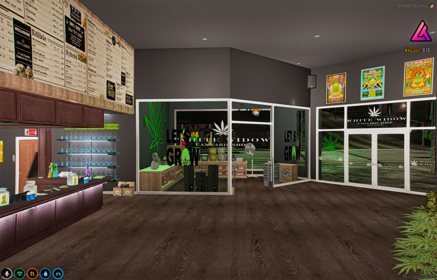 White Widow Cannabis Cafe ,Shop, Whit Grow Shop & Grow room