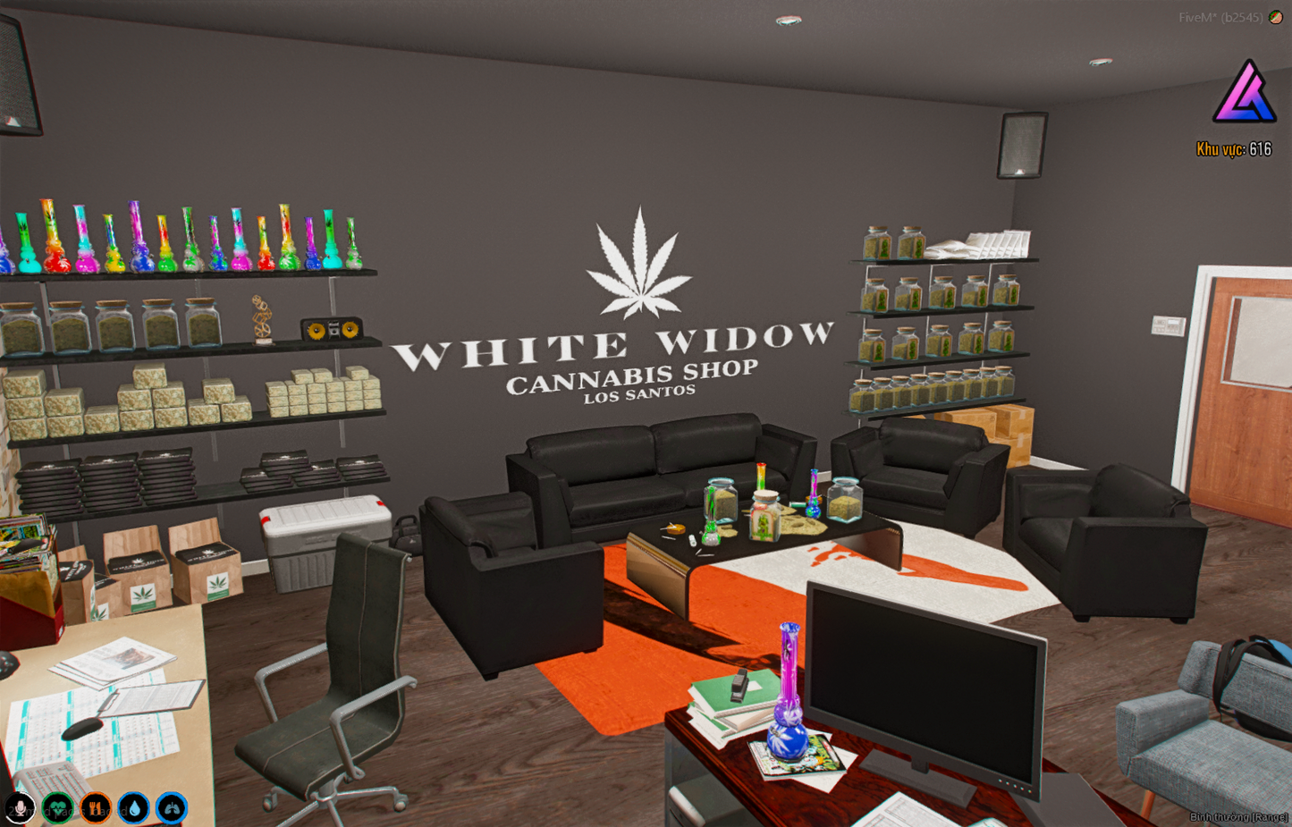 White Widow Cannabis Cafe ,Shop, Whit Grow Shop & Grow room