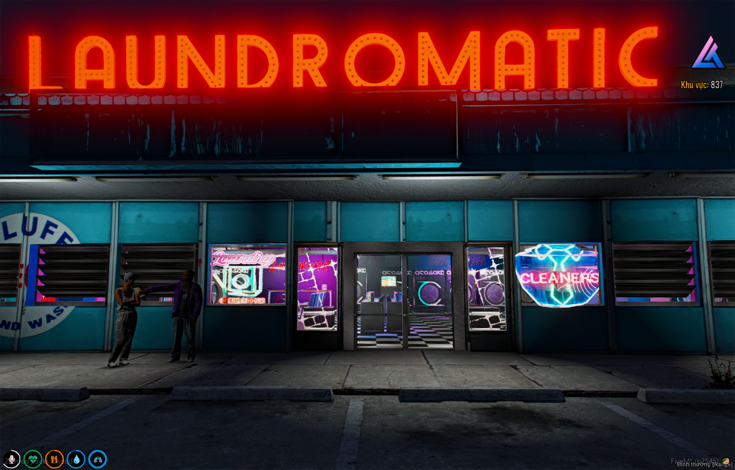 Cyberpunk Laundromatic