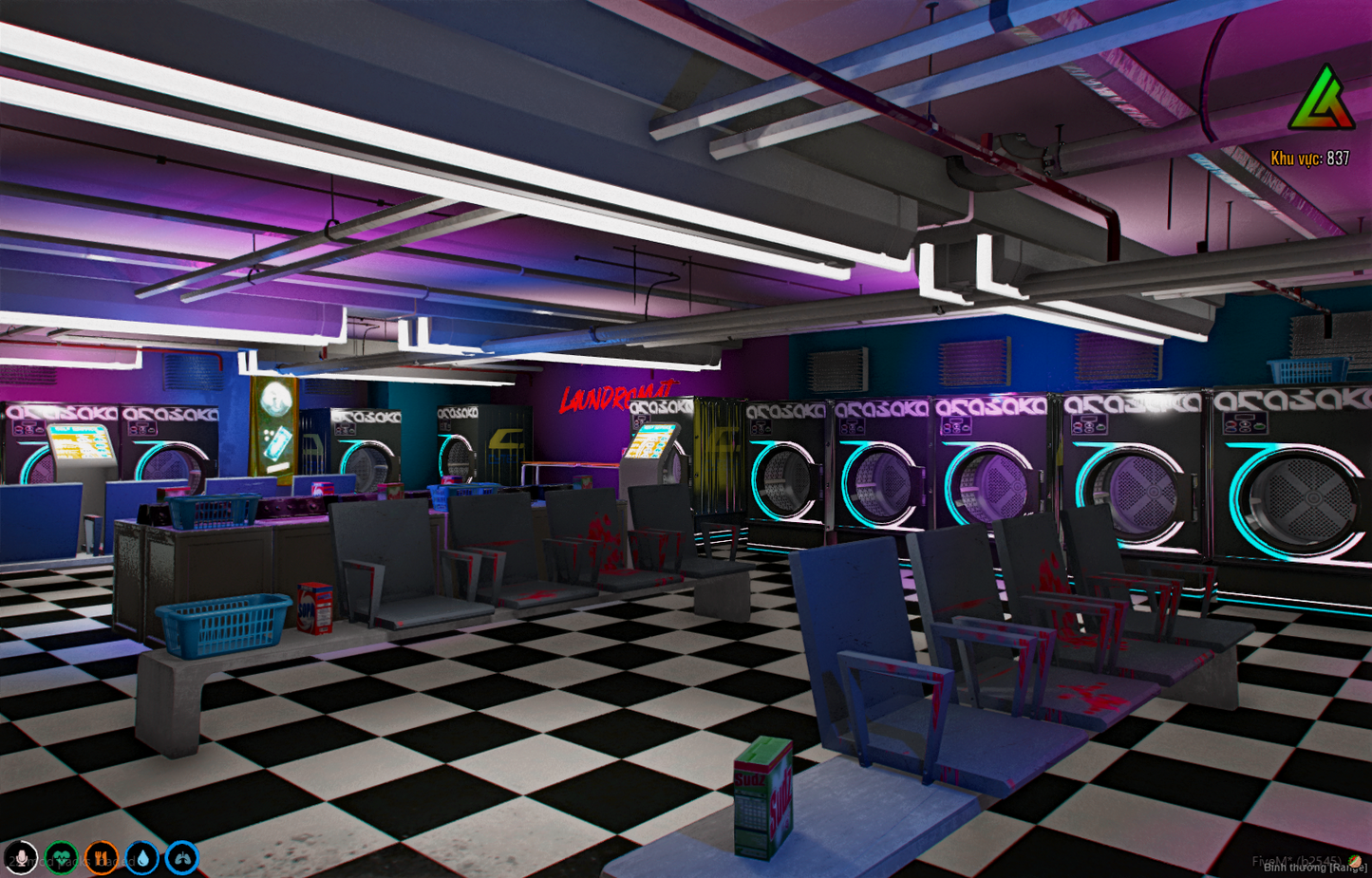 Cyberpunk Laundromatic