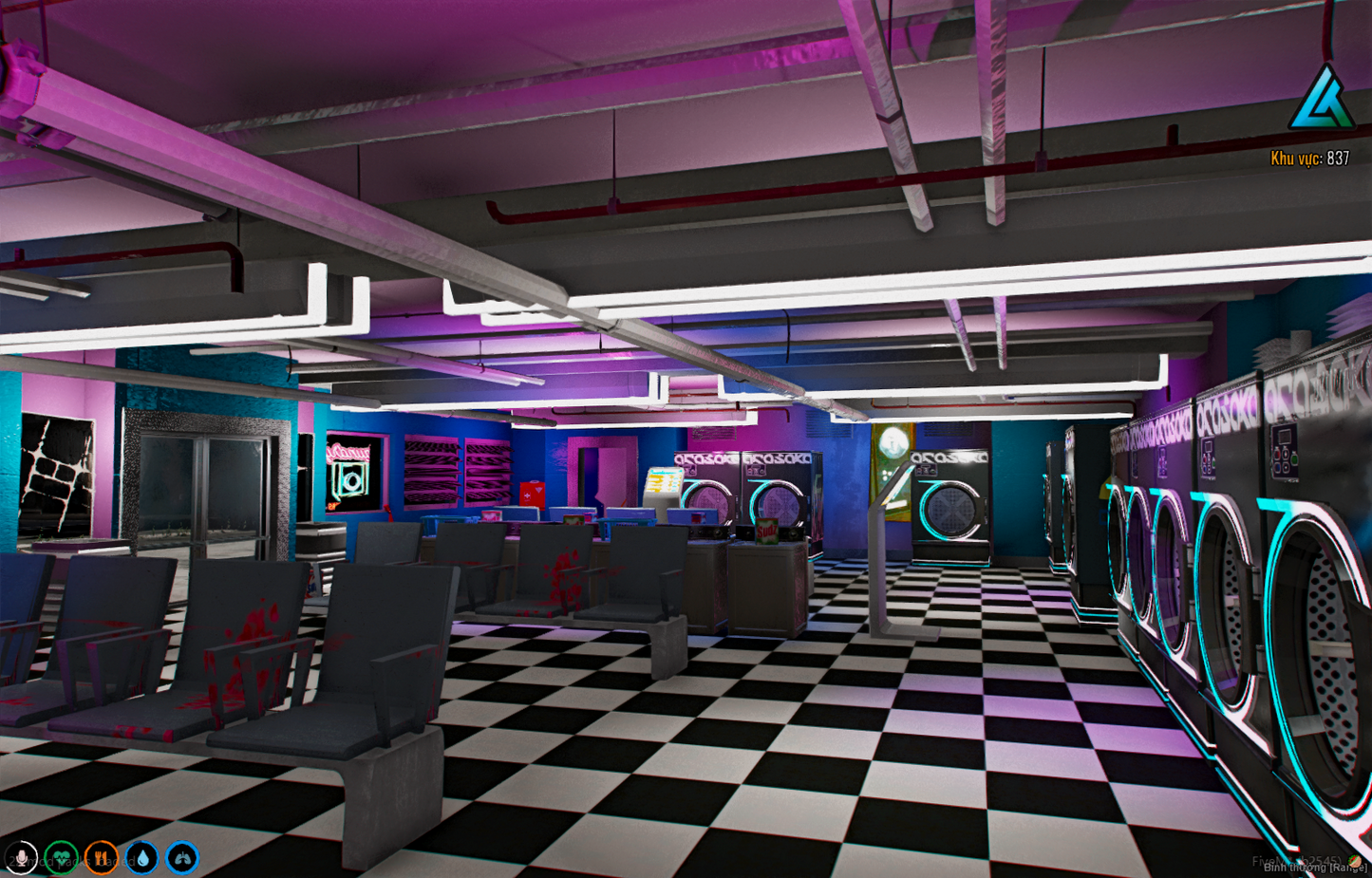 Cyberpunk Laundromatic