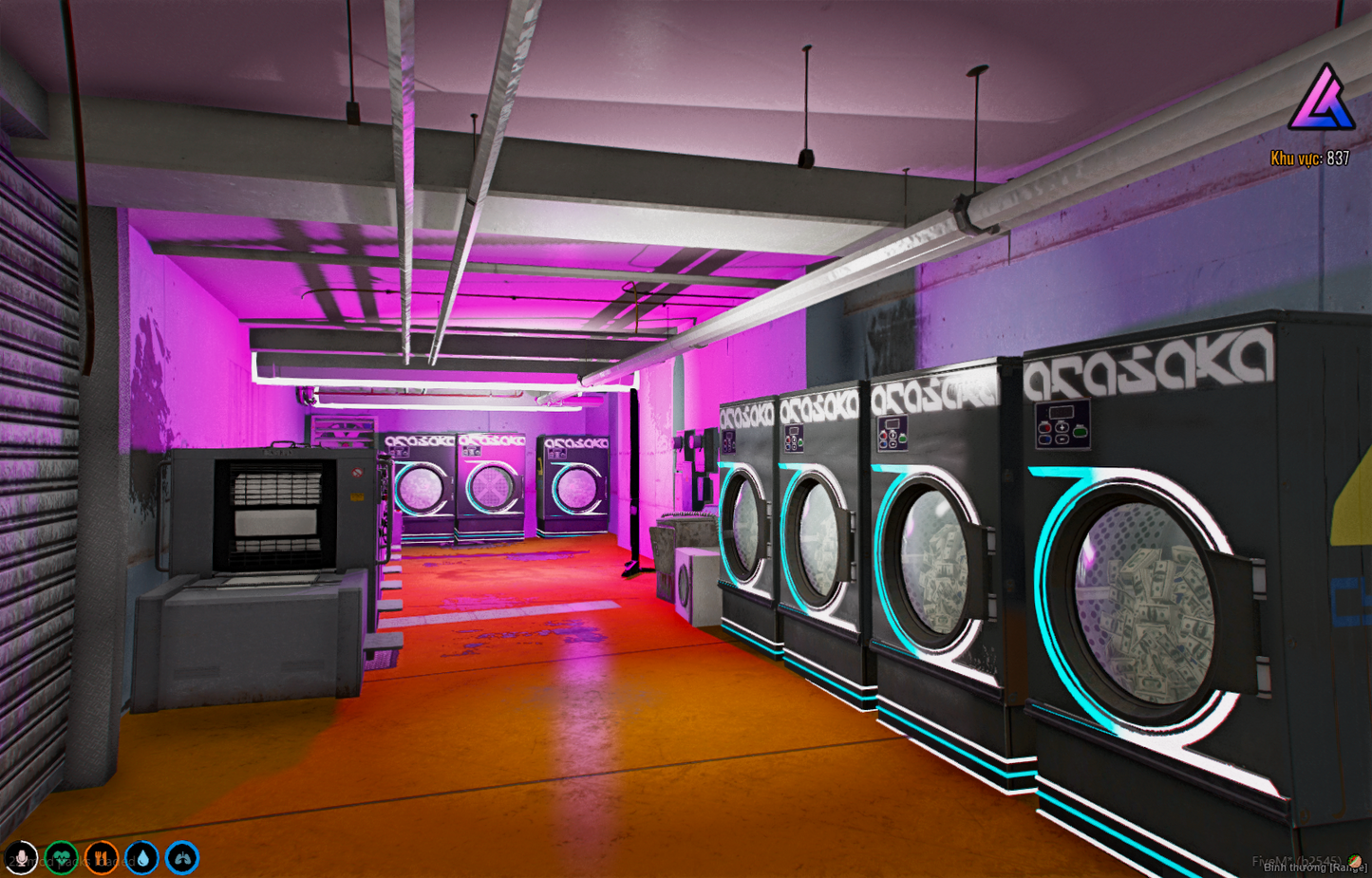Cyberpunk Laundromatic