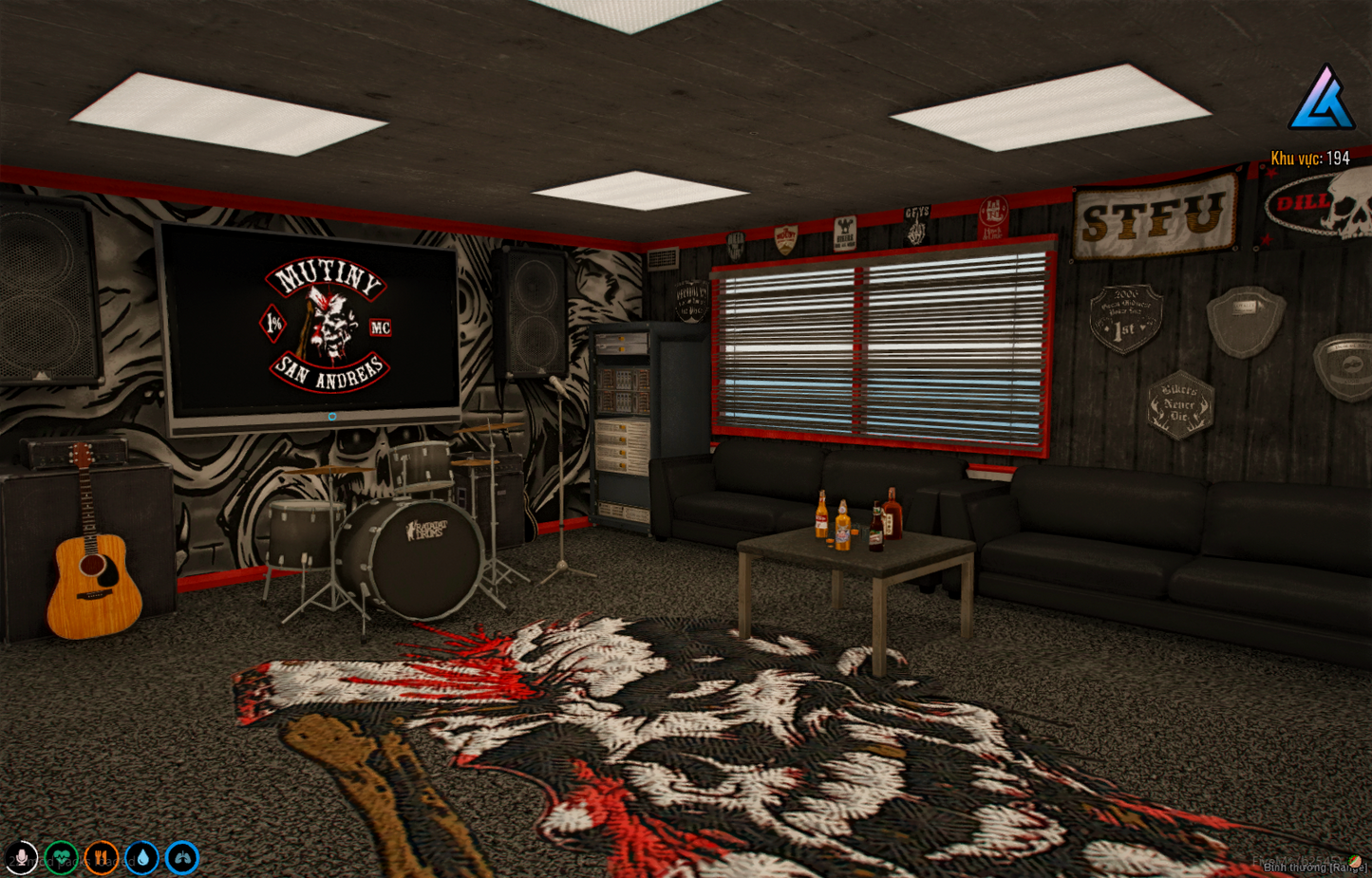 Hookies MC Clubhouse Interior