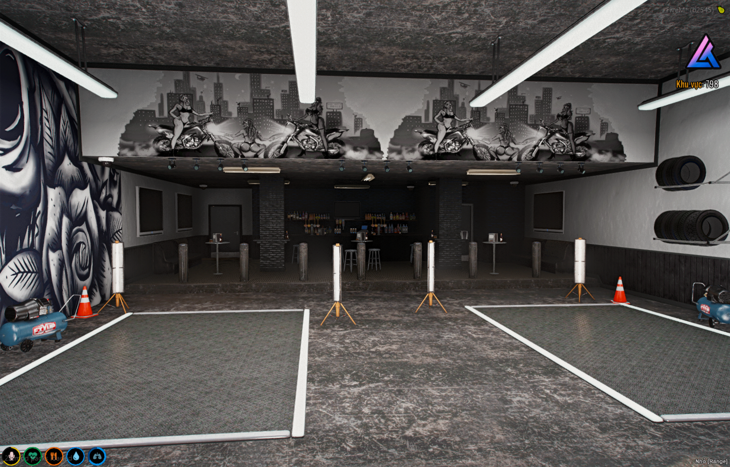 La Mesa Lost MC Clubhouse Interior