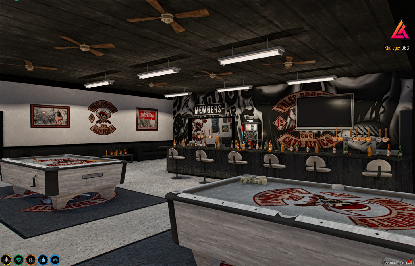Paleto Clubhouse Interior