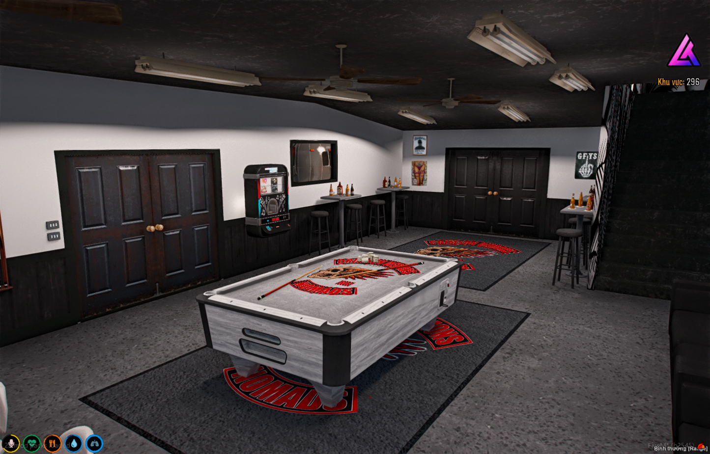 Sandy Shores MC Clubhouse Interior