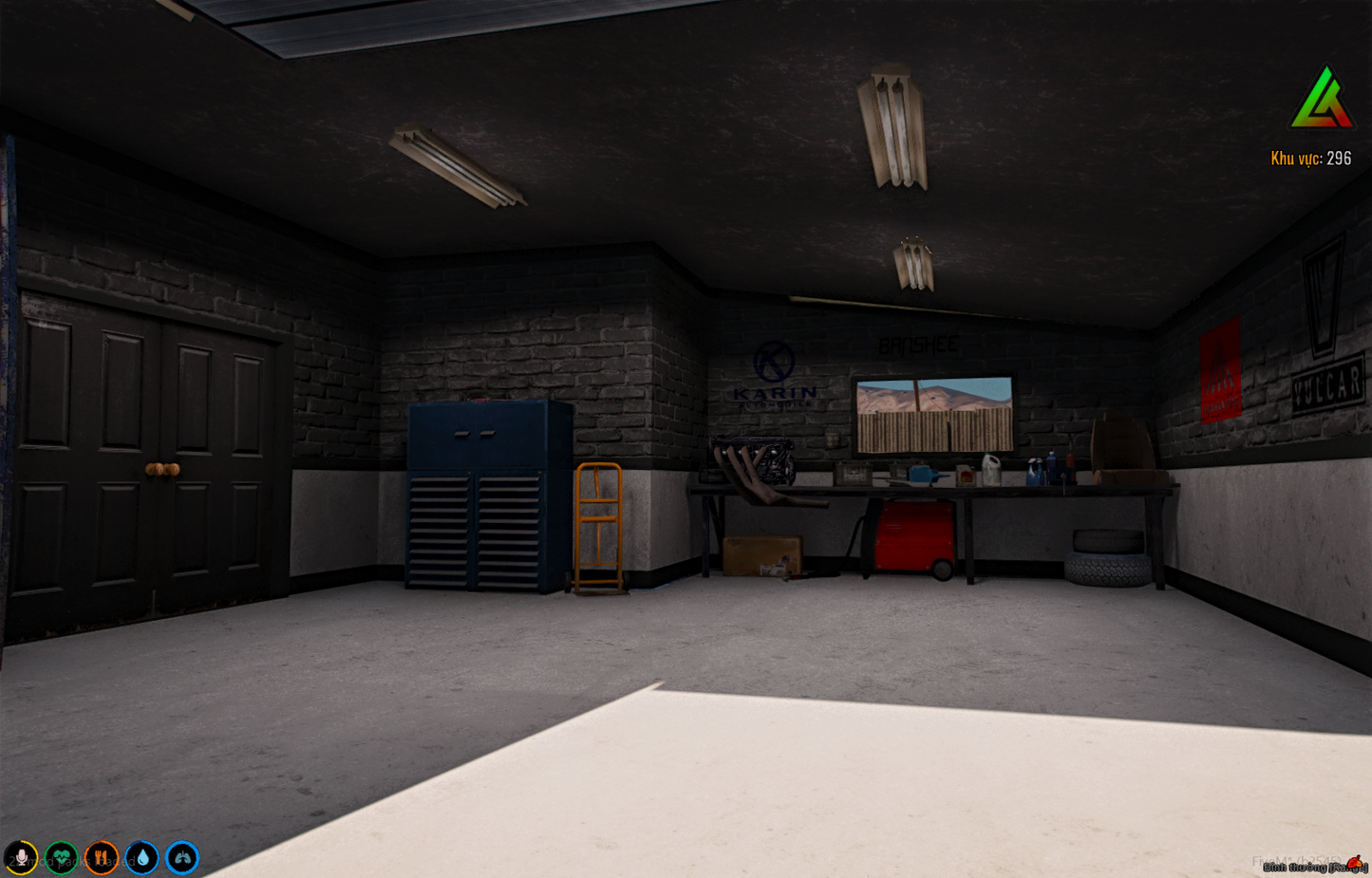 Sandy Shores MC Clubhouse Interior