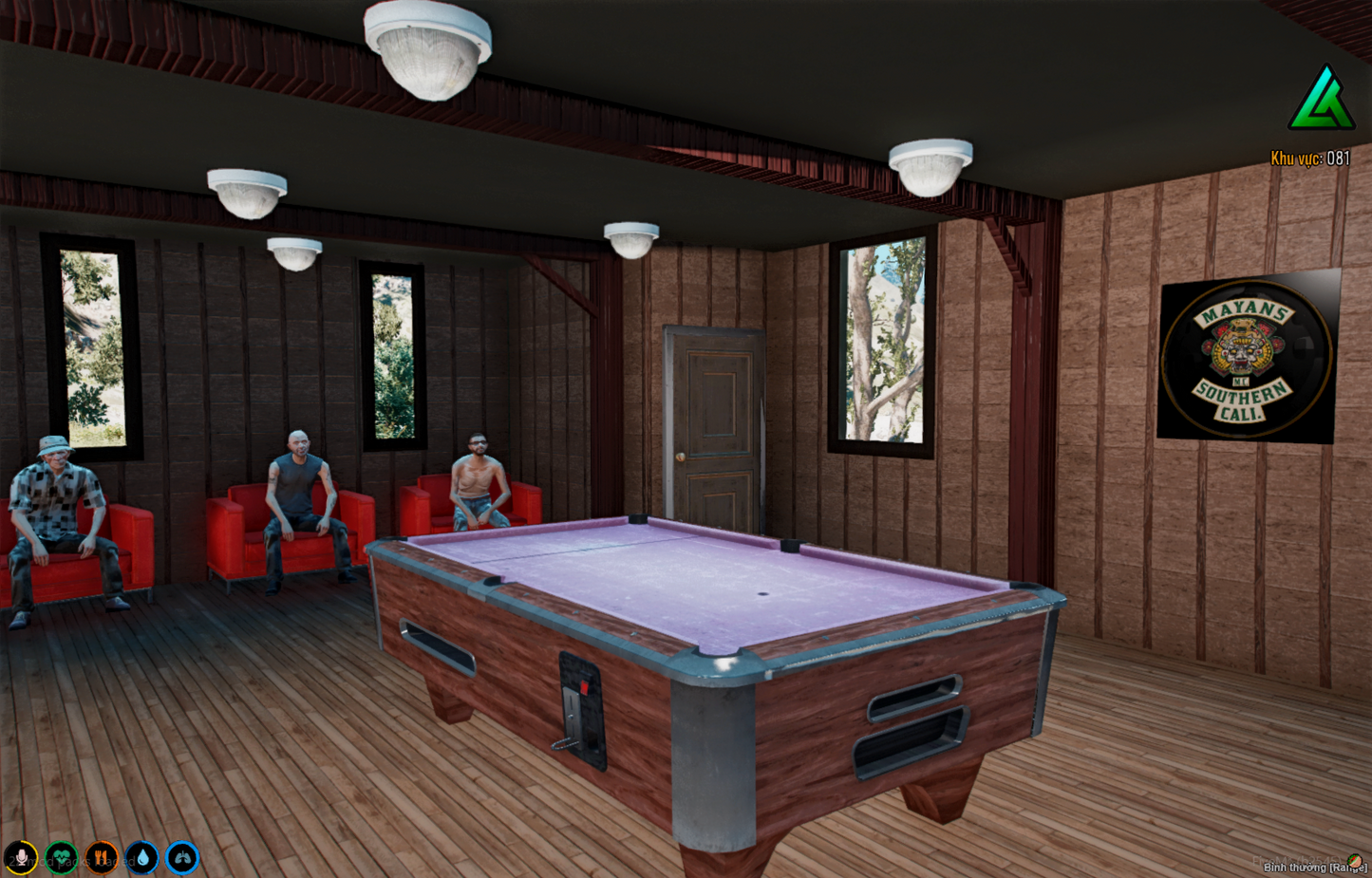 Mount Gordo Clubhouse Interior