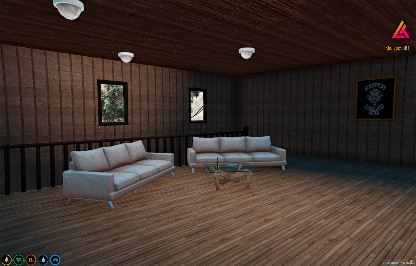 Mount Gordo Clubhouse Interior