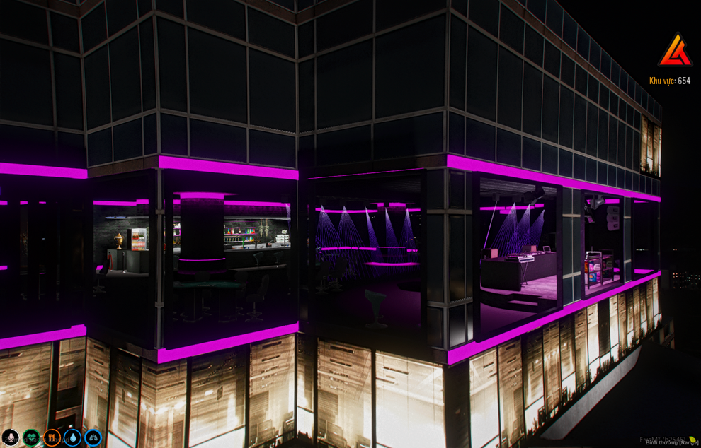 Skyclub Cinematic MLO for FiveM | Rooftop Nightclub & Luxury RP ...
