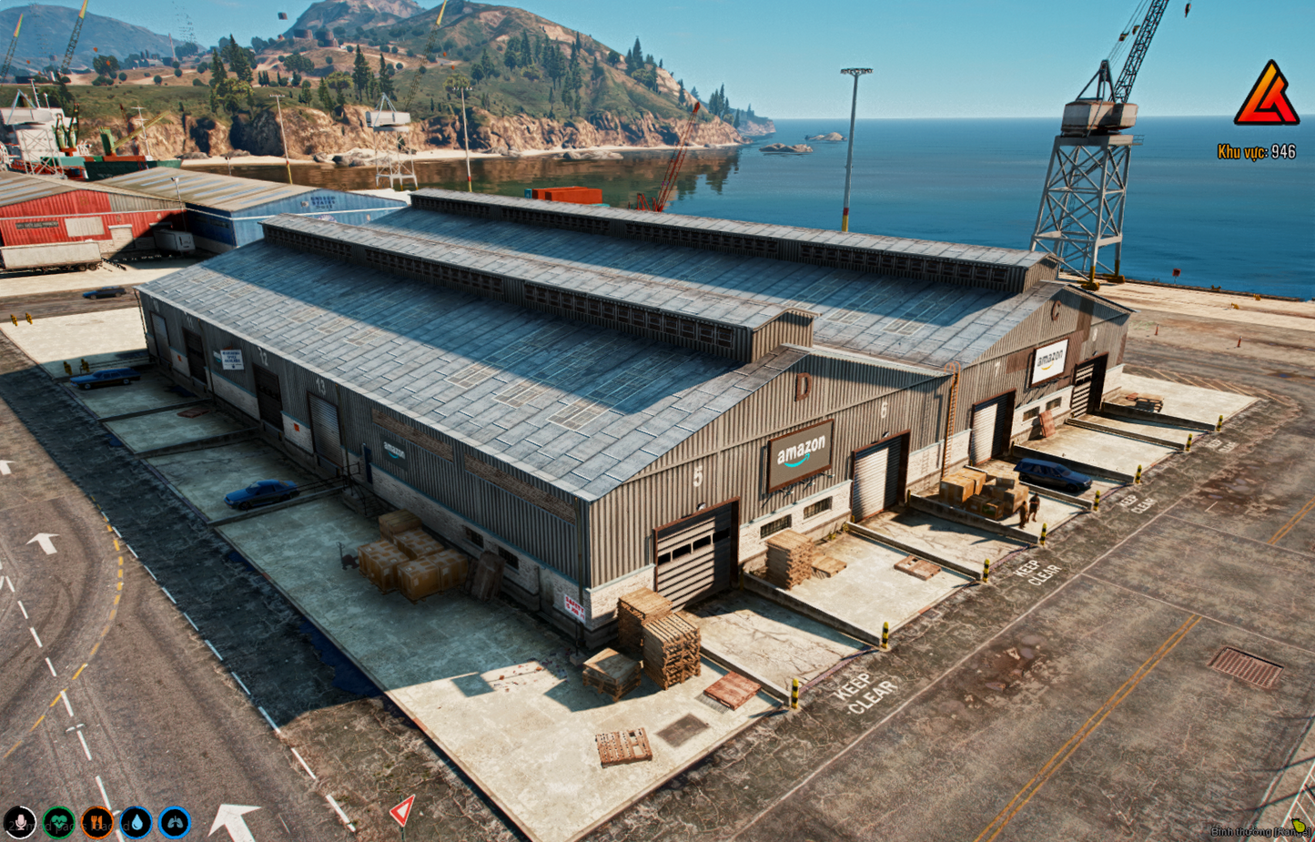 Custom Stock - Delivery compagny with secret place