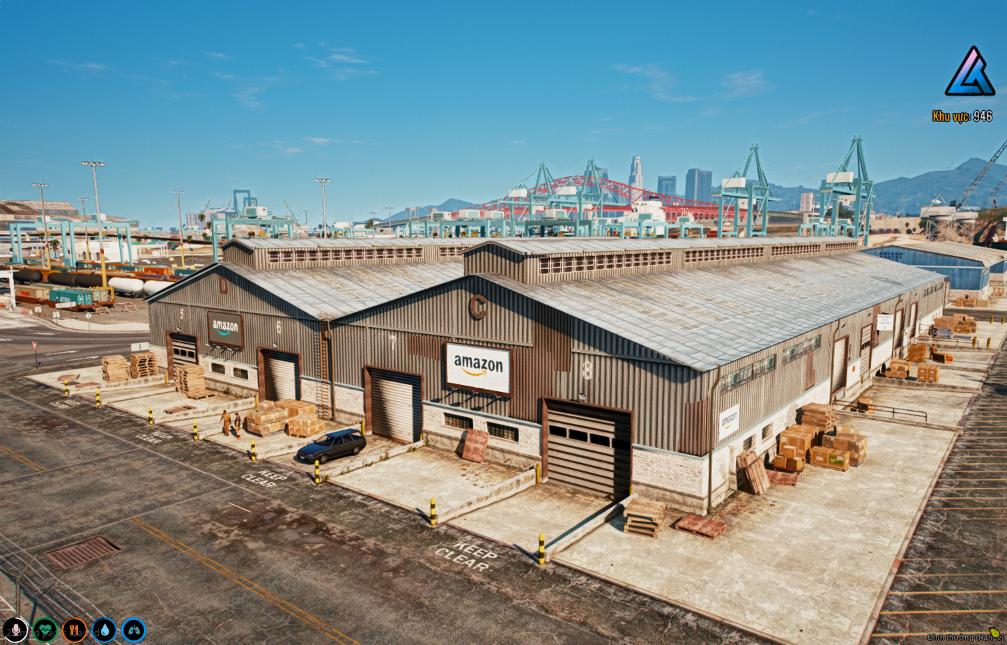 Custom Stock - Delivery compagny with secret place