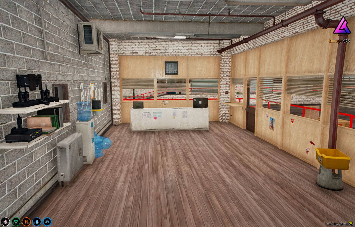 Custom Stock - Delivery compagny with secret place