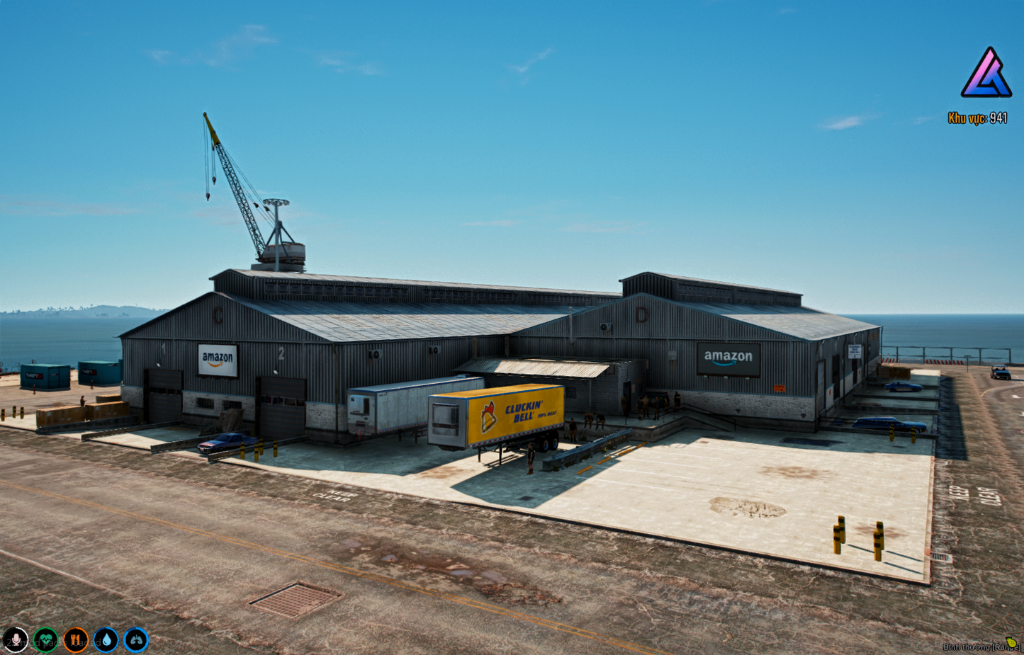 Custom Stock - Delivery compagny with secret place