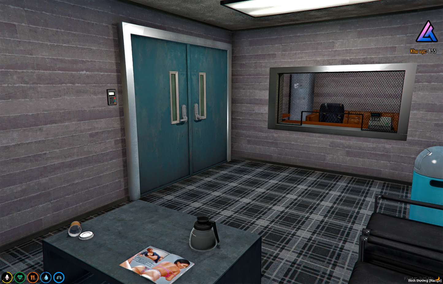 Secret underground marijuana plantation