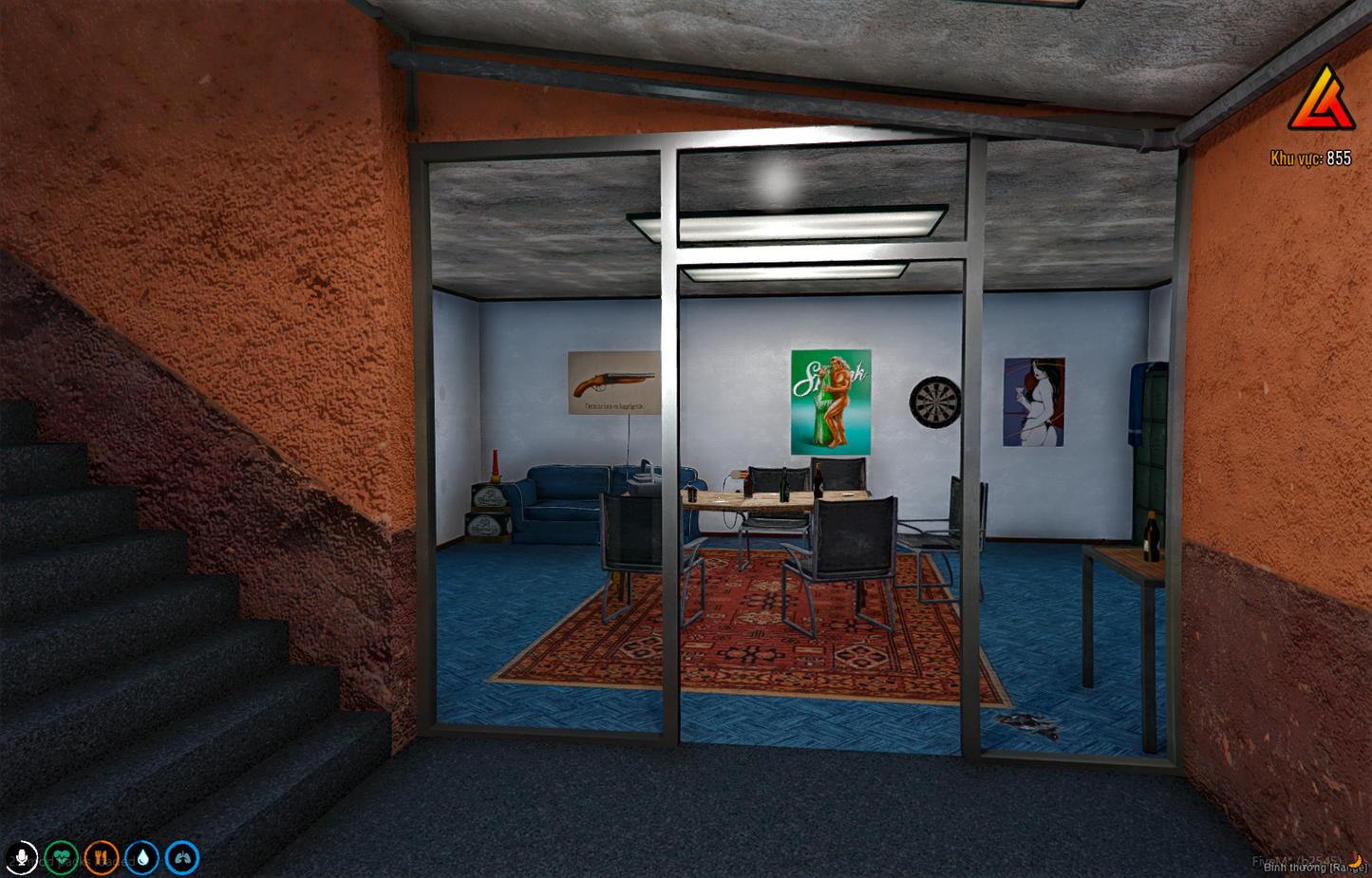 Secret underground marijuana plantation