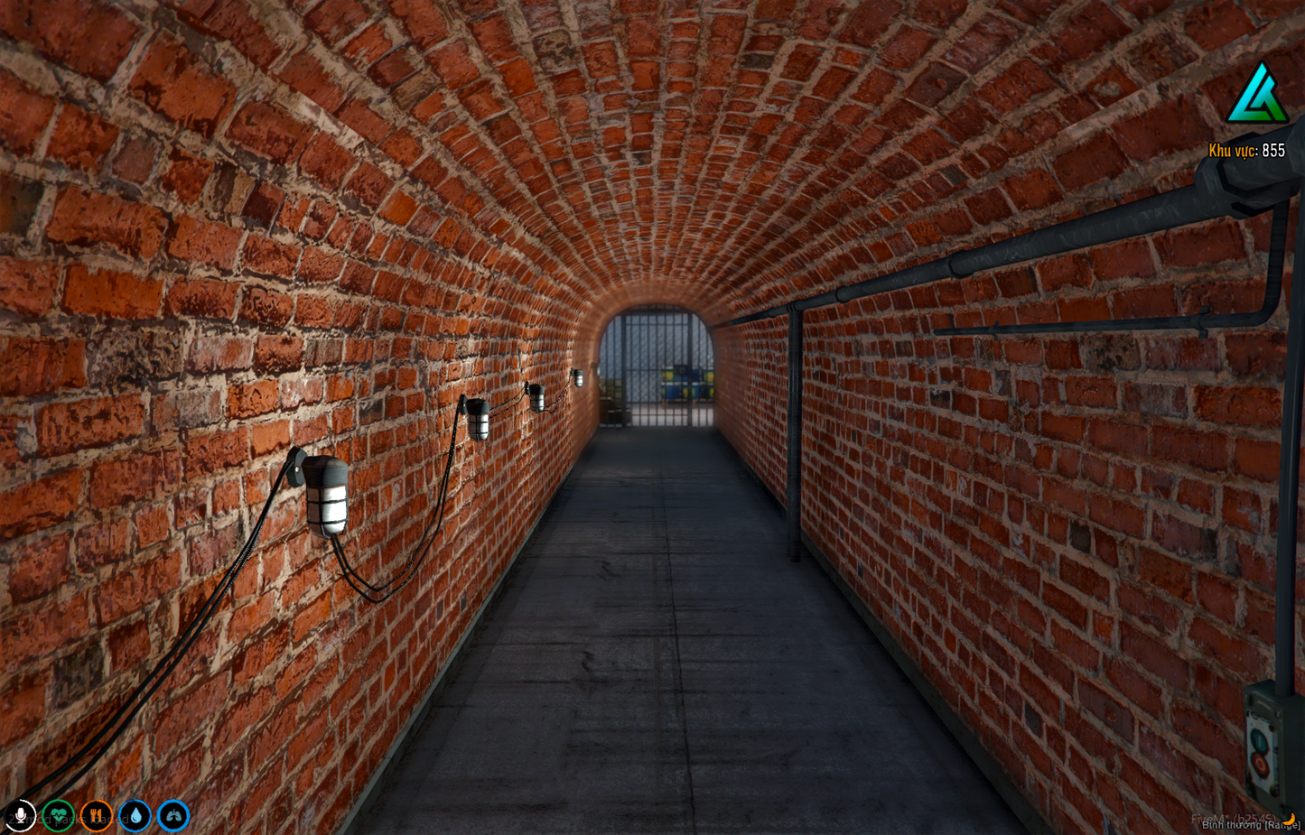 Secret underground marijuana plantation