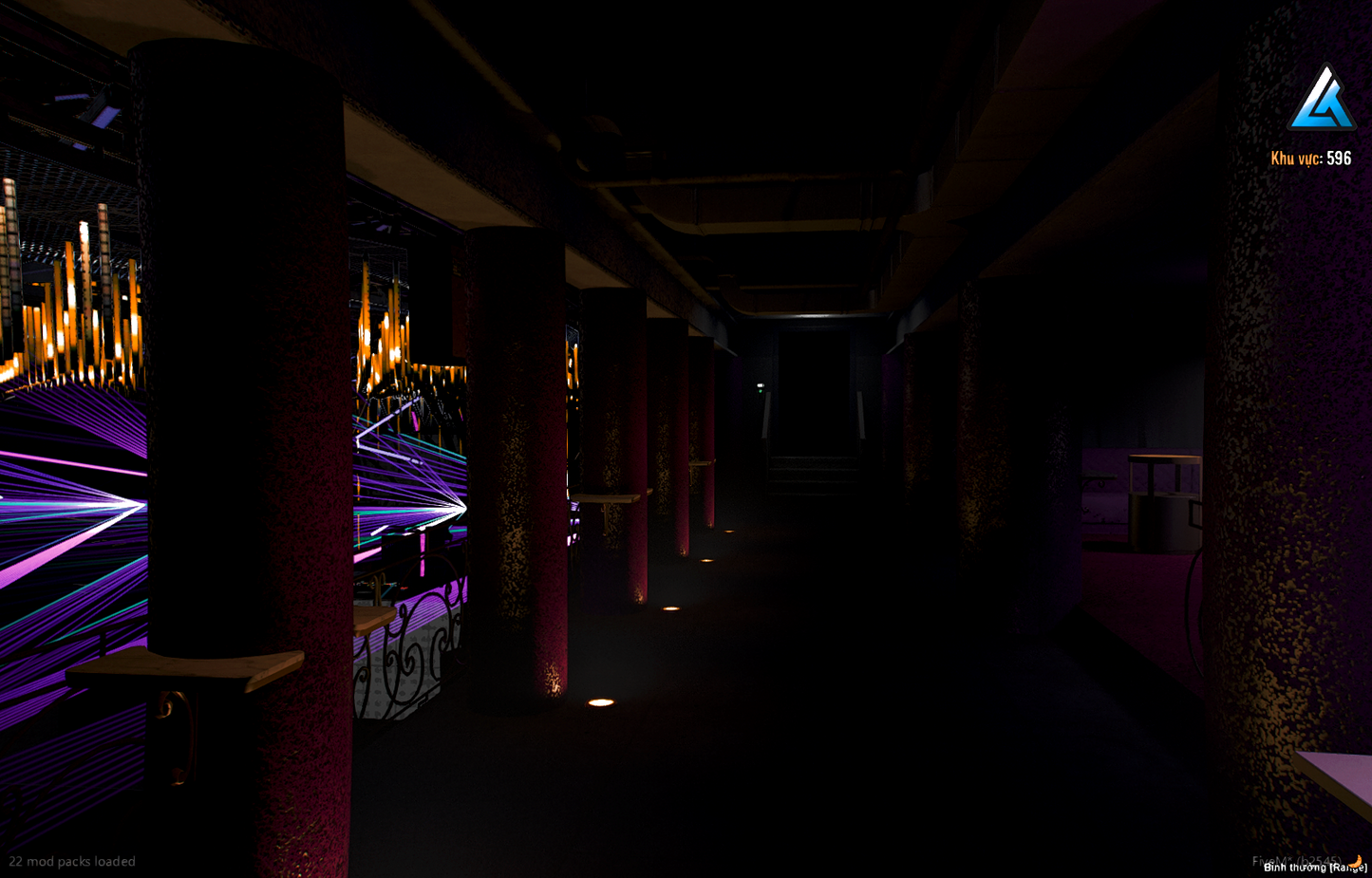Open Interior Open Nightclub