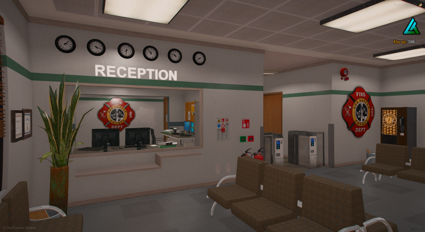 Open Interior Paleto bay Fire Dept. Overview