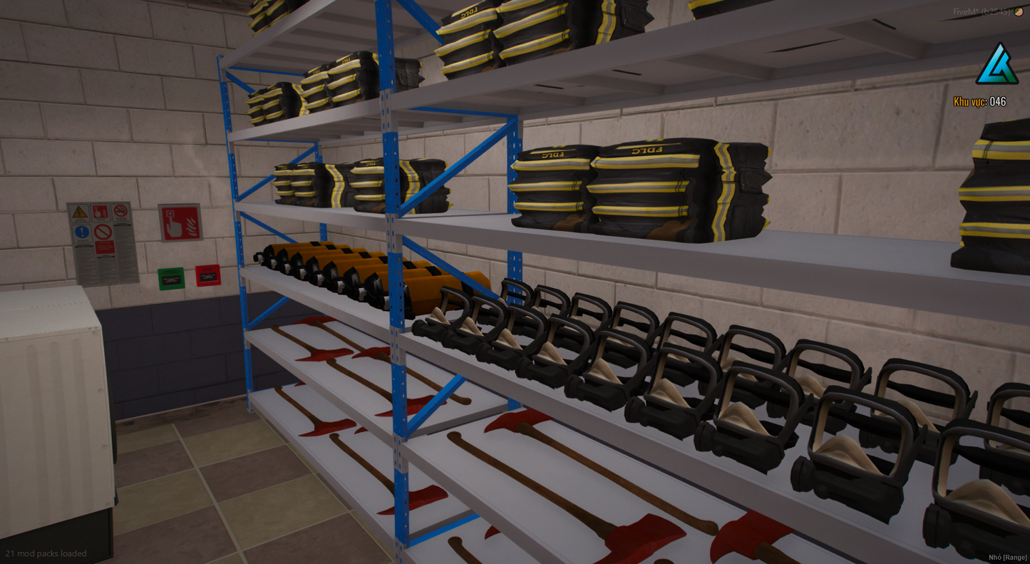 Open Interior Paleto bay Fire Dept. Overview