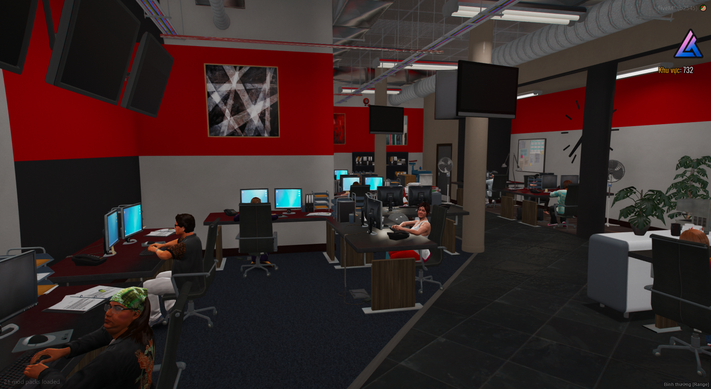 Open Interior Weazel News Overview